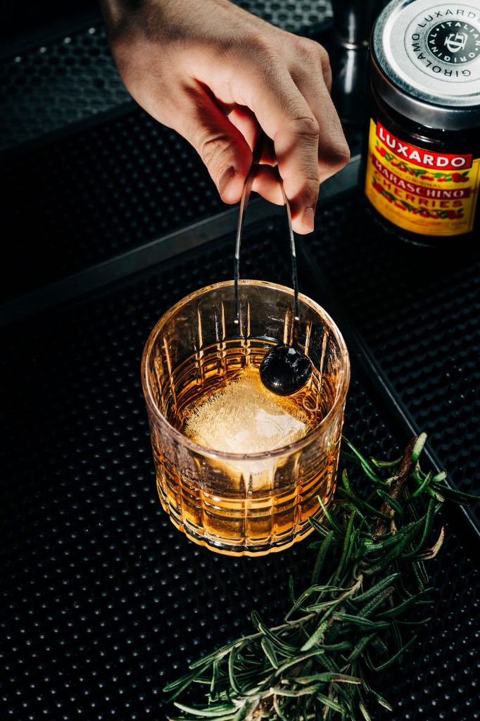 Classic old fashioned cocktail at Stone House Nevada City